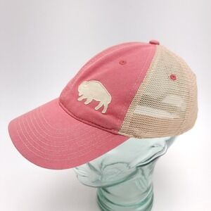 Pink Montana Buffalo‎ Trucker Hat Snapback Mesh Artisans Cap